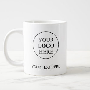 Caneca De Café Grande Logotipo de Promocional personalizado - Sem pedido