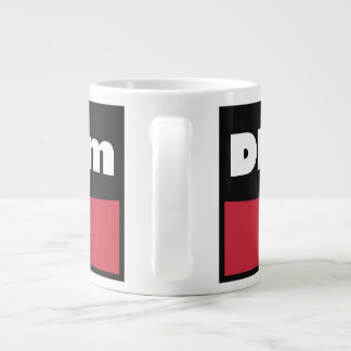 Caneca De Café Grande Logotipo do Disdads Coffee Mug