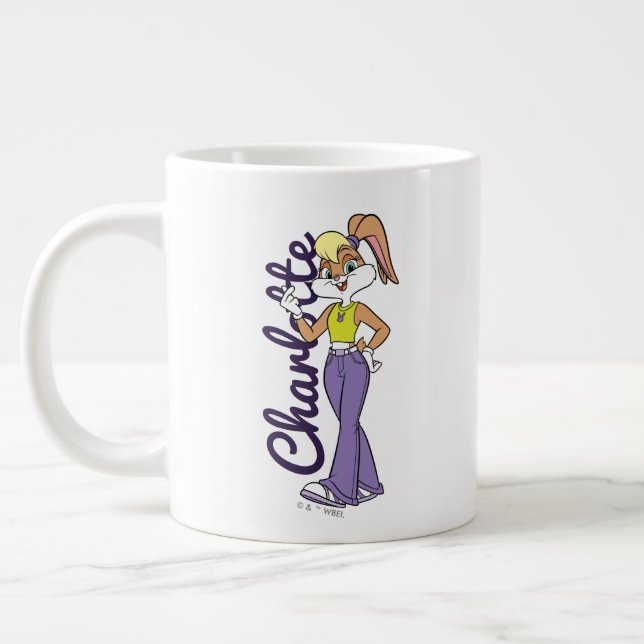 Caneca De Café Grande Lola Finger Heart (Esquerda)