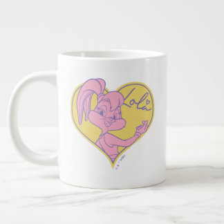 Caneca De Café Grande Lola Heart Signature
