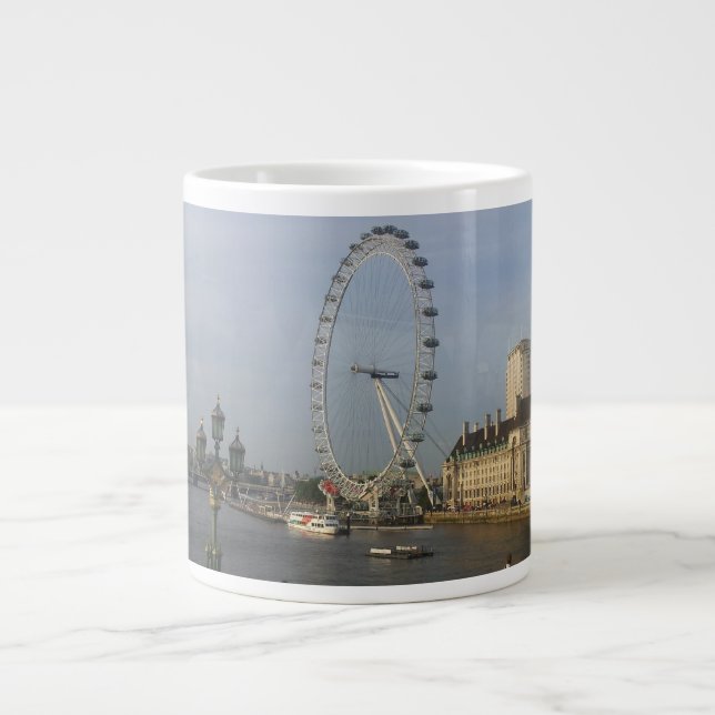 Caneca De Café Grande London Eye Mug (Frente)