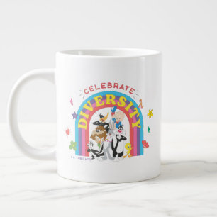 Caneca De Café Grande LOONEY TUNES™ - Celebre o Orgulho de Diversidade R