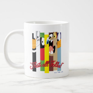 Caneca De Café Grande LOONEY TUNES™ QUE SÃO TODOS OS PESSOAS!™ Caractere