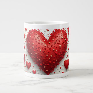 Caneca De Café Grande Love Mug