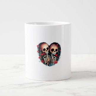 Caneca De Café Grande Love Mug - Compartilhe o calor com cada passo