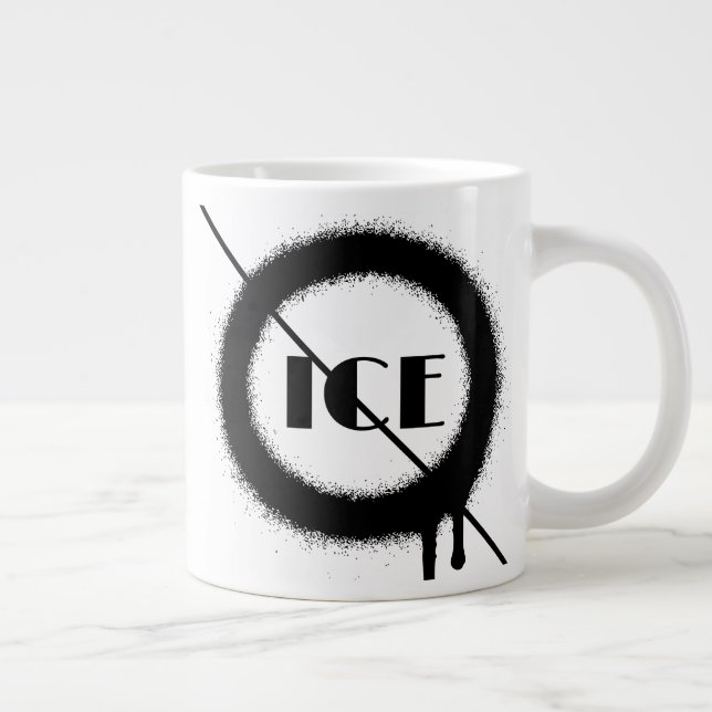 Caneca De Café Grande love one another (Direita)