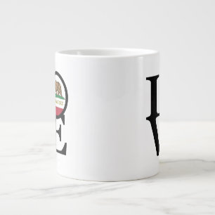 Caneca De Café Grande LOVE San Francisco Jumbo Coffee Mug 20oz