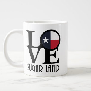 Caneca De Café Grande LOVE Sugar Land 20oz