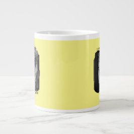 Caneca De Café Grande Love Survived the Static