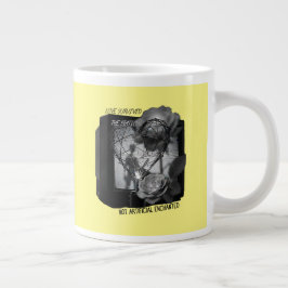 Caneca De Café Grande Love Survived the Static