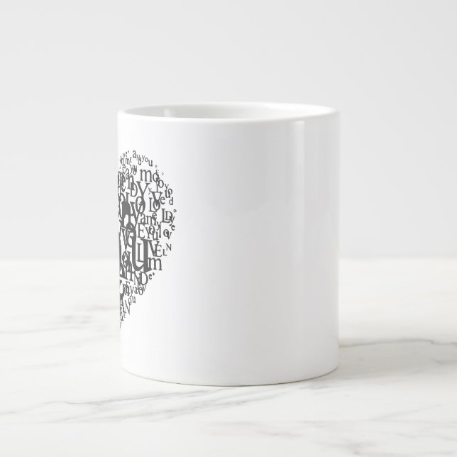 Caneca De Café Grande Lovely mug (Frente)