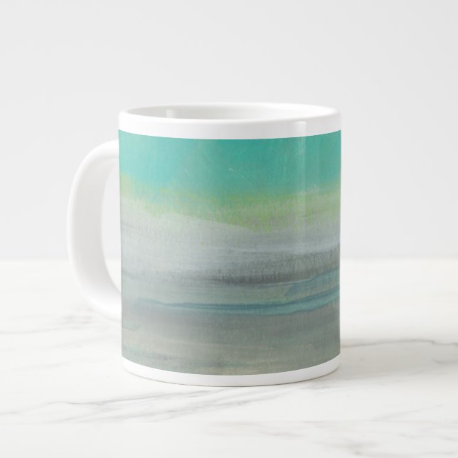 Caneca De Café Grande Lowland Beach I (Frente Esquerda)