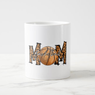 Caneca De Café Grande Lua de basquete