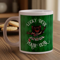 Lucky Devil Poker Club Engraçado Tasmânia Devil Ar