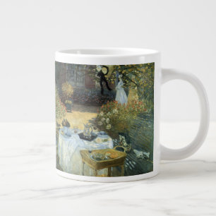 Caneca De Café Grande Lunguejo por Claude Monet, Impressionismo Vintage