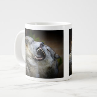 Caneca De Café Grande Luta do Lobo