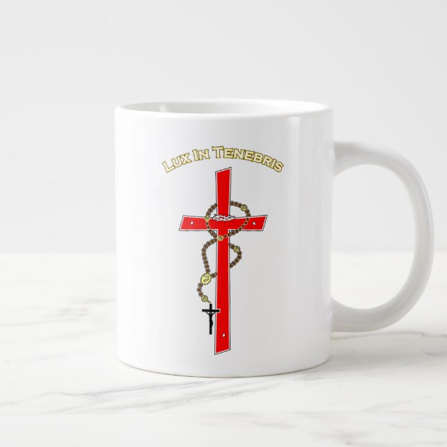 Caneca De Café Grande Lux in Tenebris -02 (Direita)