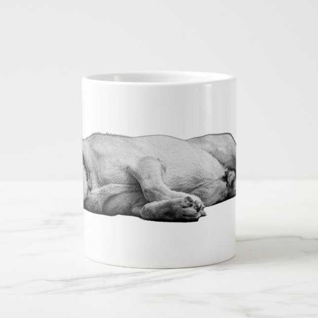Caneca De Café Grande Luzes Abaixadas, House Keept (Frente)