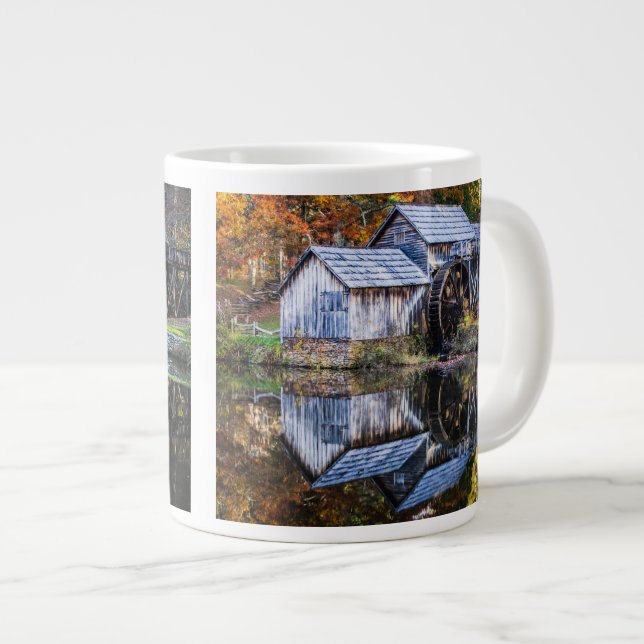 Caneca De Café Grande Mabry Mill (Frente Esquerda)