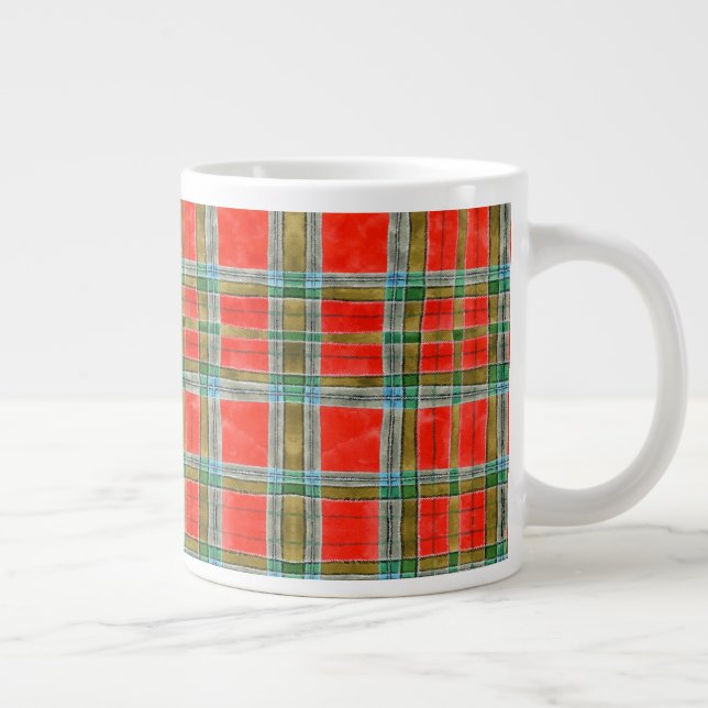 Caneca De Café Grande MAC BAIN TARTAN Big Mug (Direita)