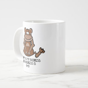Caneca De Café Grande Macaco