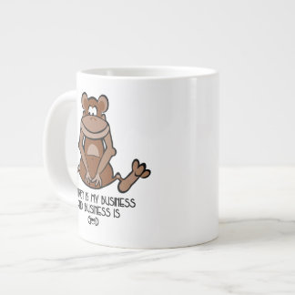 Caneca De Café Grande Macaco