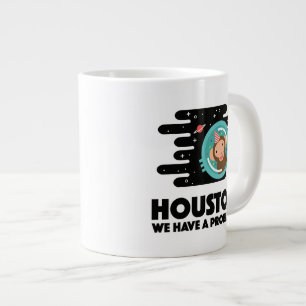 Caneca De Café Grande Macaco do Espaço