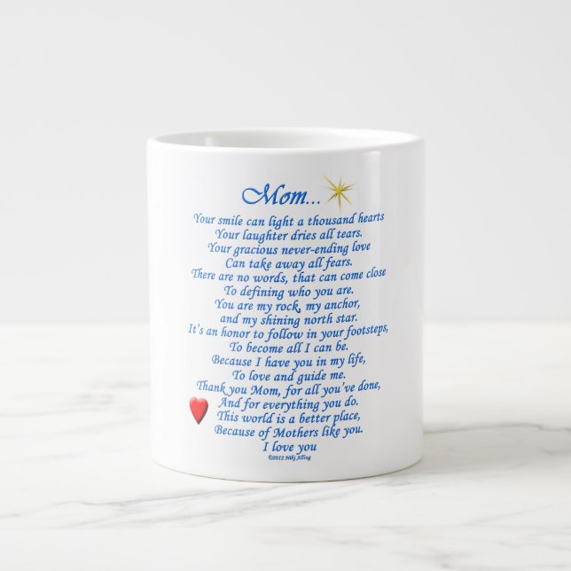 Caneca De Café Grande Mãe... (Frente)