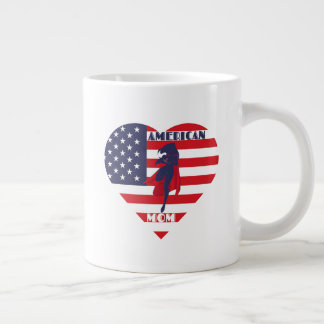 Caneca De Café Grande Mãe Americana, Dia das Mães