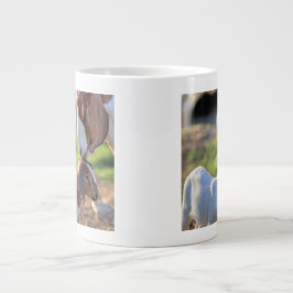 Caneca De Café Grande Mãe, Cabra e Bebê