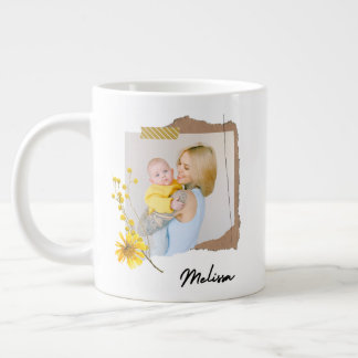 Caneca De Café Grande mãe com bebê