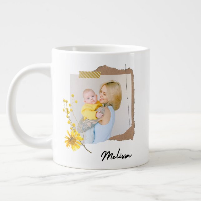 Caneca De Café Grande mãe com bebê (Esquerda)