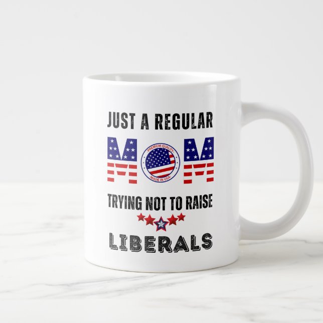 Caneca De Café Grande Mãe conservadora Mug-20oz (Direita)