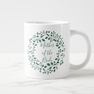 Caneca De Café Grande Mãe da Noiva  Casamento Russo Verde