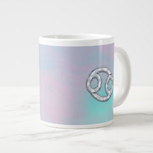 Caneca De Café Grande Mãe de Estilo Pérola Símbolo de Cancer Astrologia