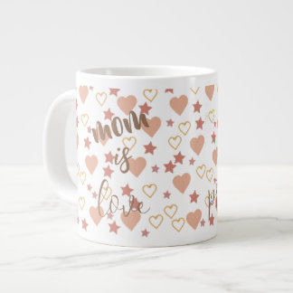 Caneca De Café Grande Mães Dizendo Café Mug