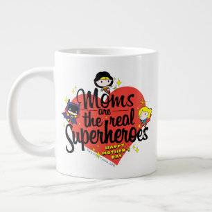 Caneca De Café Grande Mães São Os Verdadeiros Superheróis