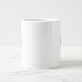 Caneca De Café Grande Magical Unicorn Personalized Name