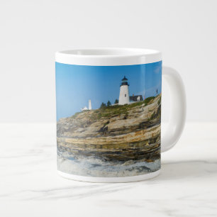 Caneca De Café Grande Maine, Pemaquid Point, Farol de Pemaquid Point