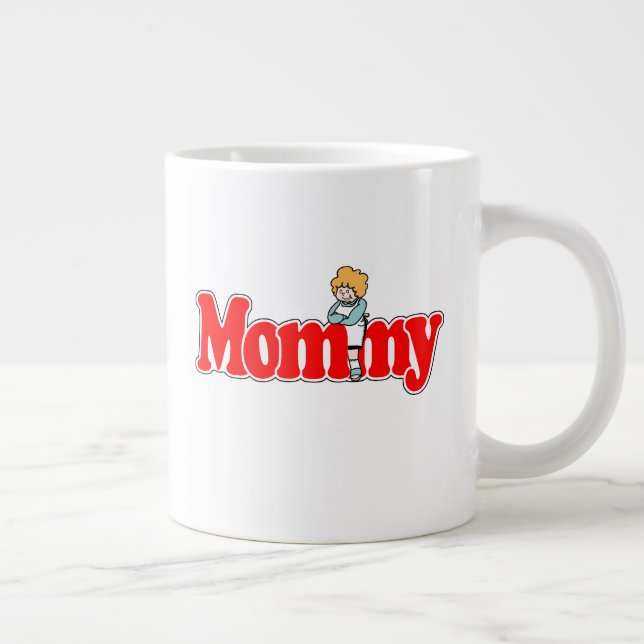 Caneca De Café Grande Mamãe (Direita)