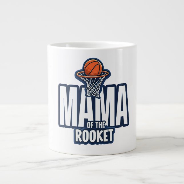 Caneca De Café Grande Mamãe do Novato (Frente)