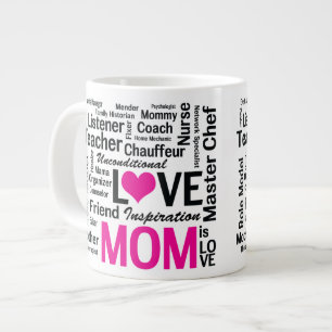 Caneca De Café Grande Mamãe é o Dia de as mães Presente para fazer tu