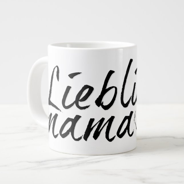 Caneca De Café Grande Mamãe favorita (Frente Esquerda)