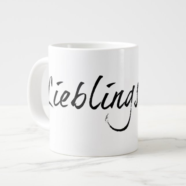Caneca De Café Grande Mamãe favorita (Frente Esquerda)