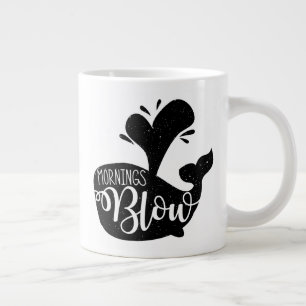 Caneca De Café Grande Manhãs Blow Mug