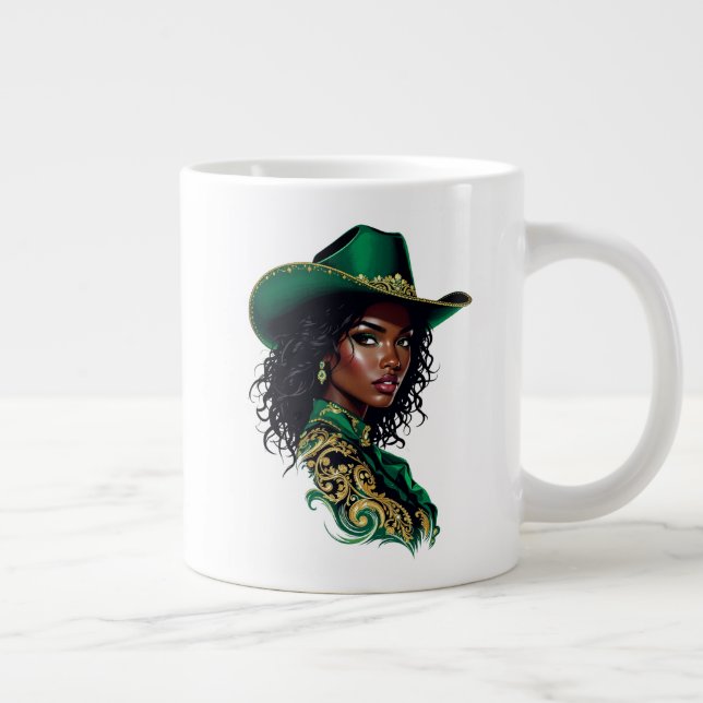 Caneca De Café Grande Mantenha ou design seu (Direita)