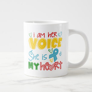 Caneca De Café Grande Mantenha ou design seu próprio - Jumbo Mug