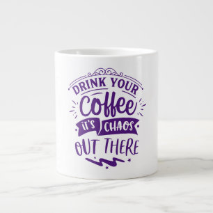 Caneca De Café Grande Mantenha ou design seu próprio Jumbo Mug