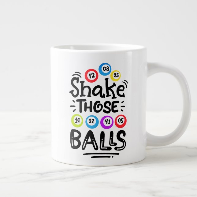 Caneca De Café Grande Mantenha ou design seu próprio Jumbo Mug (Direita)