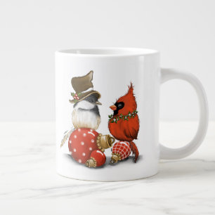 Caneca De Café Grande Mantenha ou design seu próprio - Jumbo Mug